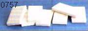 Image of White streak plates