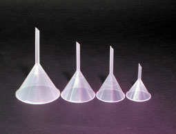 Image of Standard Stem Polypropylene Funnel