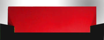 Image of Red Corrugated Header Boards (24/ case)