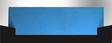 Image of Light-blue Corrugated Header Boards (24/ case)