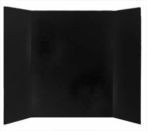 Image of Black Corrugated Presentation Boards (24/ case)