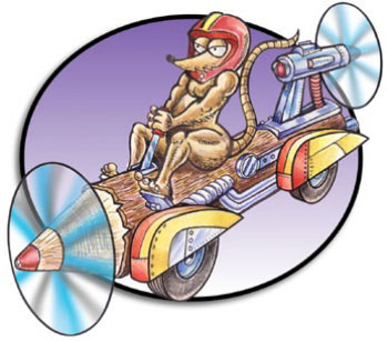 Image of Woodie Propeller Racer