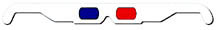 Thumbnail of Anaglyph 3-D Glass | Click to see enlarged image
