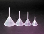 Thumbnail of Standard Stem Polypropylene Funnel | Click to see enlarged image