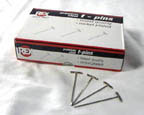 Thumbnail of T-shape Dissecting Pins - 1/2 lbs. Box | Click to see enlarged image