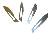 Thumbnail of Scalpel Blades | Click to see enlarged image