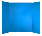 Thumbnail of Light Blue Corrugated Presentation Boards (24/ case) | Click to see enlarged image